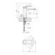 Змішувач для раковини Kroner Element 211110-0101 CV035939 фото 2