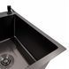Комплект кухонної мийки Valeso 78х50 RHM PVD ST03 nero SL42370 фото 6
