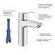 Смеситель для раковины Grohe QuickFix Start ES M-Size 23552002 с донным клапаном CV036249 фото 6
