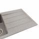 Гранітна мийка для кухні Platinum 7843 SOLID матовий Сірий 42246 фото 3