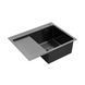Комплект кухонної мийки KRP Schwarze - 6350RHM PVD ST41923 фото 4