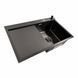 Комплект кухонной мойки Platinum Handmade CM 78*50 R PVD pl23768 фото 3