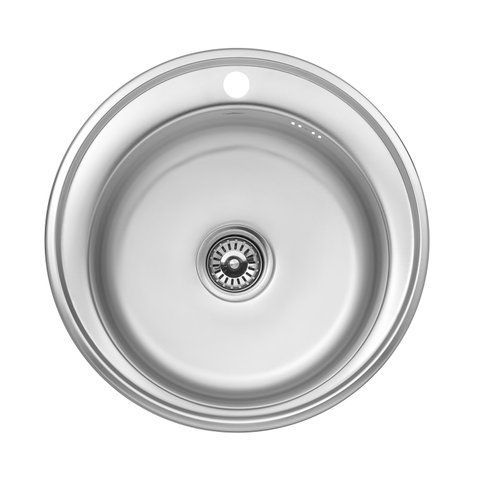 Кухонна мийка Kroner KRP Satin - 510 (0.8 мм) CV022770 фото