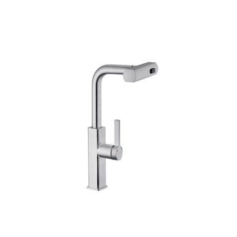 Смеситель для кухни с выдвижным изливом Kroner KRP Edelstahl Klassisch - ESG03918 CV032498 фото