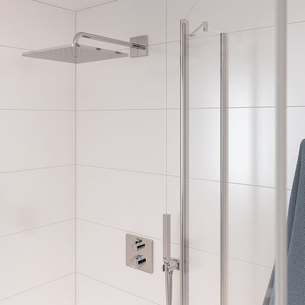 Душова система прихованого монтажу термостатична Grohe QuickFix Precision Grohtherm Cube 34881000 CV034331 фото