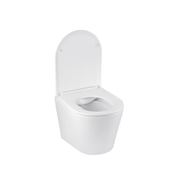 Комплект 4 в 1: Инсталяция Grohe Rapid SL 3 в 1 38772001 + Унитаз безободковый Kroner Armada WHI513636 RIMLESS с сиденьем Slim Duroplast / Soft-close / Quick relase (38772001KA513636) CV033815 фото