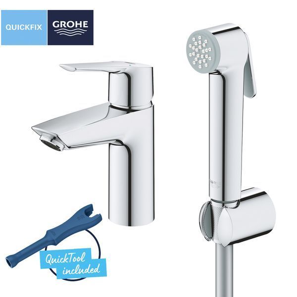 Комплект инсталляции GROHE Solido Hygienic Set 5-в-1 SL33255 фото