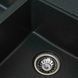 Гранітна мийка для кухні Platinum 7850 HARMONY матова Антрацит 3895 фото 2