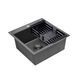 Комплект измельчитель и кухонная мойка KRP Schwarze - 5050HM PVD ST142420 фото 5