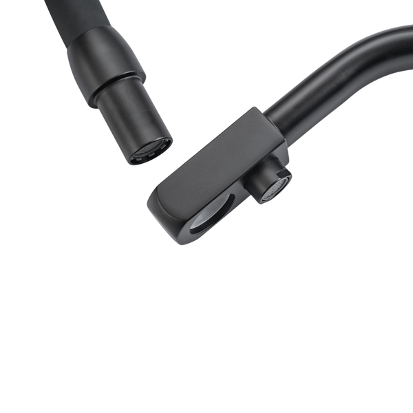 Комплект кухонної мийки Kroner KRP Derby 5050HM PVD ST19 nero SL43822 фото