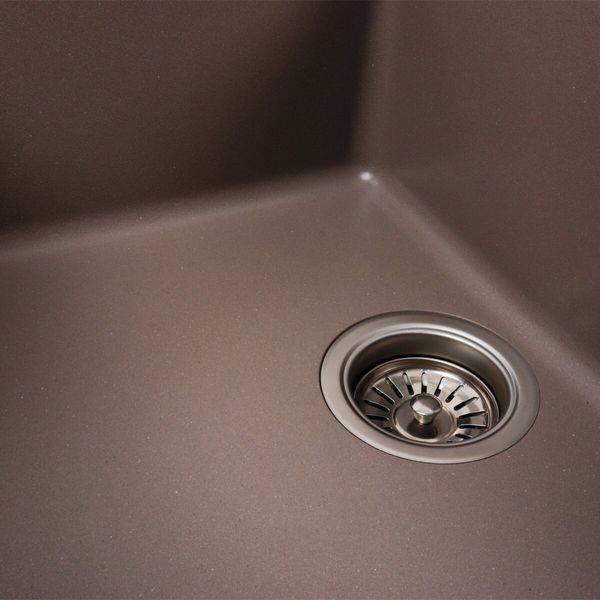 Гранітна мийка для кухні Platinum 7850W TOSKANA матова Дюна 41662 фото
