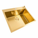 Комплект кухонної мийки Platinum Handmade 60*50 PVD Gold NES-JL7 pl23522 фото 3