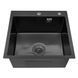 Комплект кухонної мийки Kroner KRP Derby 5050HM PVD ST19 nero SL43822 фото 4