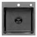 Комплект кухонної мийки KRP Schwarze - 4545HM PVD ST924568 фото 2