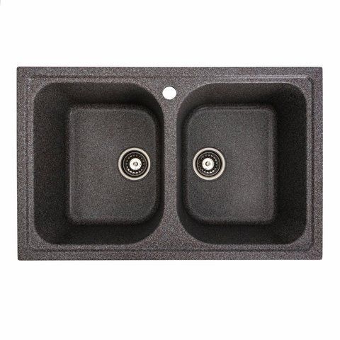 Гранитная мойка для кухни Platinum 7950 Equatoria матовый Микс 36399 фото