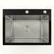 60*45 Мийка скляна Valeso Handmade BLACK GLASS 53378 фото 1