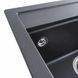 Гранитная мойка для кухни Platinum FIESTA 5149 матовая Морион 49313 фото 4