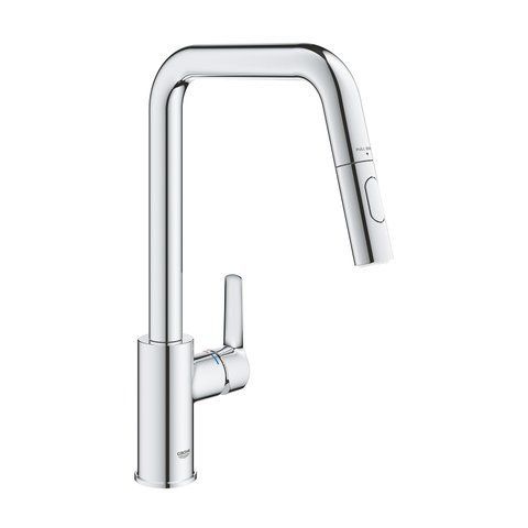 Смеситель для кухни с выдвижным изливом Grohe QuickFix Start 30631000 CV036255 фото
