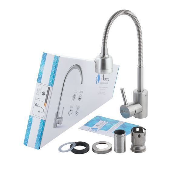 Смеситель для кухни с гибким изливом Agua Acero - INOX035-2 CV023291 фото