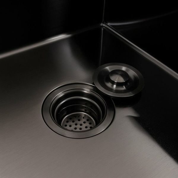 Комплект кухонной мойки Platinum Handmade CM 65*50 R PVD pl23544 фото