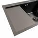 Комплект кухонной мойки Platinum Handmade CM 65*50 R PVD pl23544 фото 4