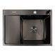 Комплект кухонной мойки Platinum Handmade CM 65*50 R PVD pl23544 фото 2