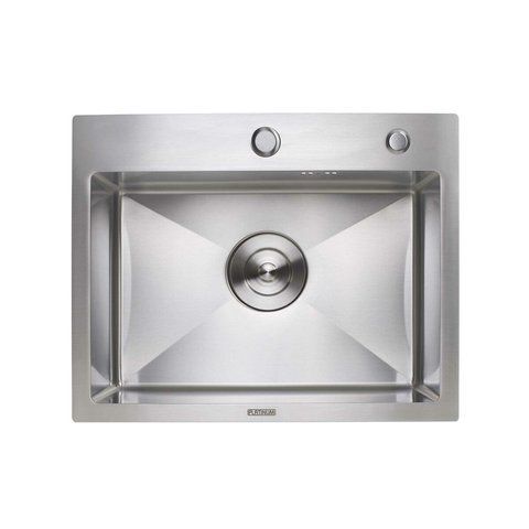 КУХОННА МИЙКА PLATINUM HANDMADE Н 500Х400Х230 (З КРІПЛЕННЯМ) 33666 фото
