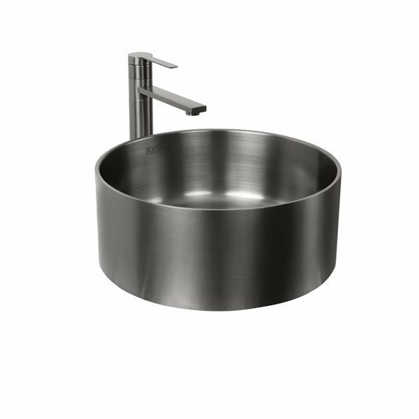 Умывальник Platinum Handmade PVD черный 380x380 мм 23598 фото