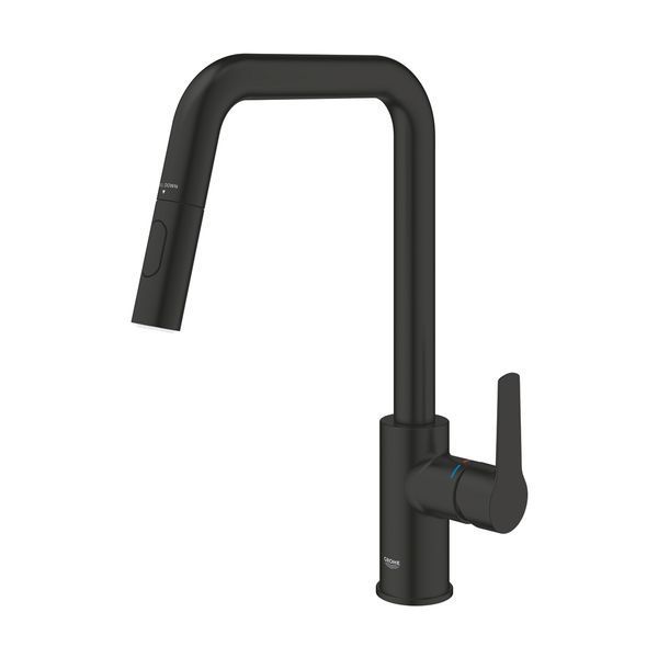 Змішувач для кухні з висувним виливом Grohe QuickFix Start 306312430 CV036257 фото