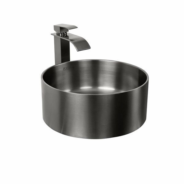 Умывальник Platinum Handmade PVD черный 380x380 мм 23598 фото