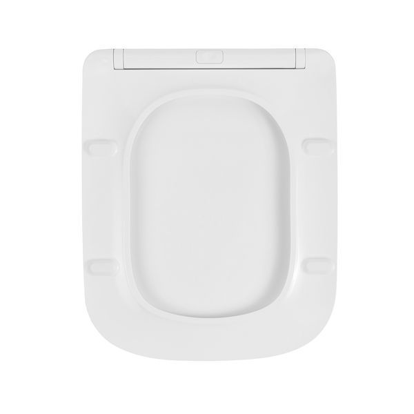 Комплект 4 в 1: Инсталляция GROHE Solido 3 в 1 3884966Q + Унитаз безободковый Kroner Eifel WHI483429 TORNADO с сиденьем Slim Duroplast / Soft-close / Quick relase KE483429WHIT (3884966KE483429) CV033819 фото