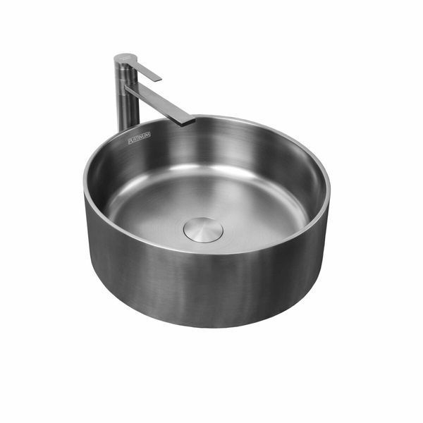 Умывальник Platinum Handmade PVD черный 380x380 мм 23598 фото
