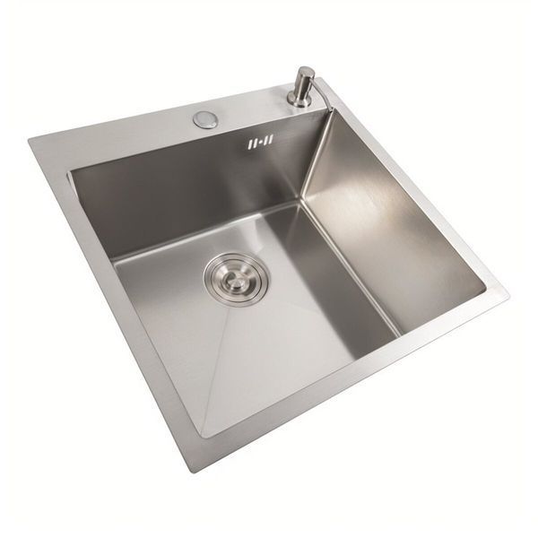 Комплект кухонної мийки Valeso 50х50HM Kitchen Line SL73311 фото