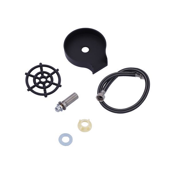 Кухонная мойка Kroner KRP Schwarze - SET7545NB PVD (3.0/0.8 мм) CV033805 фото