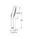 Лійка для ручного душу Power&Soul Cosmopolitan 130 (27664000), Grohe 27664000 фото 4