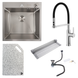Комплект кухонної мийки Valeso 50х50HM Kitchen Line SL73311 фото 1