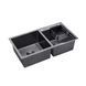 Комплект кухонной мойки KRP Schwarze - 7843ZHM PVD ST041320 фото 5