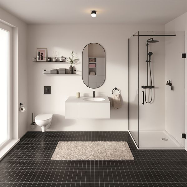Змішувач для раковини Grohe QuickFix Start M-Size 234552432 з донним клапаном CV036259 фото