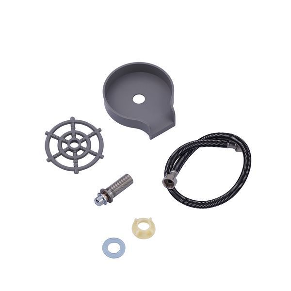 Кухонная мойка Kroner KRP Schwarze - SET7545NG PVD (3.0/0.8 мм) CV033806 фото