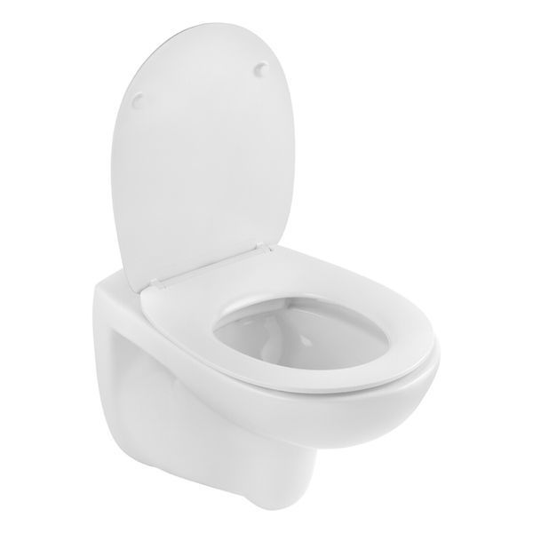 Комплект 4 в 1: Инсталляция Grohe QuickFix Solido 2 в 1 38971000 + Панель смыва для унитаза Grohe QuickFix Even 389662430 + Унитаз безободочный Kroner Oker WHI533536 RIMLESS- KO533536WHIR (38971966243KO53R) CV036762 фото