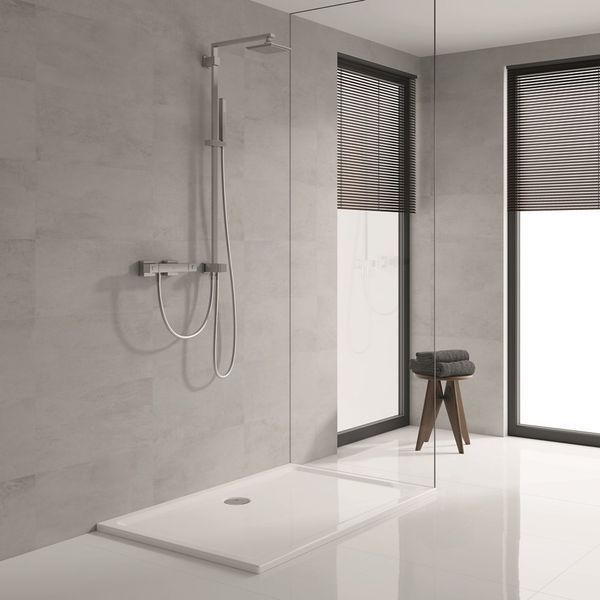 Euphoria Cube System 150 Душова система з перемикачем для настінного монтажу (27696000) 27696000 фото