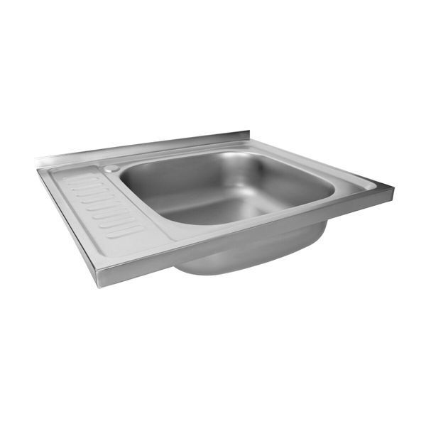 Кухонна мийка з нержавіючої сталі Valeso САТИН 6050 R (0,7/160 мм) 45764 фото