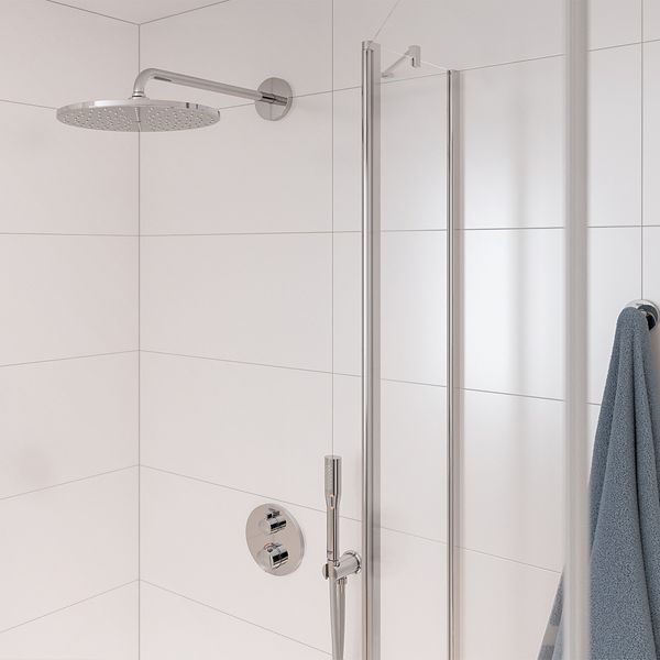 Душевая система скрытого монтажа термостатическая Grohe QuickFix Precision с Vitalio Rain Mono 310 34880000 CV034358 фото