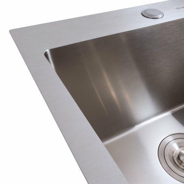 Комплект кухонной мойки Platinum Handmade HSBB 500x500x230 pl23859 фото