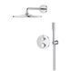 Душевая система скрытого монтажа термостатическая Grohe QuickFix Precision с Vitalio Rain Mono 310 34880000 CV034358 фото 4