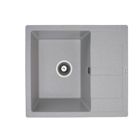 Гранитная мойка для кухни Platinum ARIA 5851 матовая Топаз 48570 фото