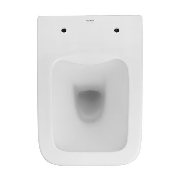 Комплект 4 в 1: Инсталляция GROHE Solido 3 в 1 3884966Q + Унитаз безободковый Kroner Eifel WHI523629 RIMLESS с сиденьем Slim Duroplast / Soft-close / Quick relase KE523629WHIR (3884966KE523629) CV033821 фото