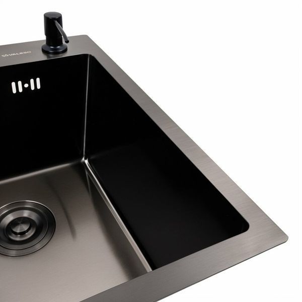 Комплект кухонной мойки Platinum Handmade 40*50 PVD pl23799 фото