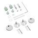 Комплект 4 в 1: Инсталляция GROHE Solido 3 в 1 3884966Q + Унитаз безободковый Kroner Eifel WHI523629 RIMLESS с сиденьем Slim Duroplast / Soft-close / Quick relase KE523629WHIR (3884966KE523629) CV033821 фото 16