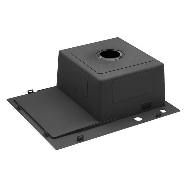 Комплект кухонної мийки Kroner KRP Schwarze 6350RHM PVD ST06 nero SL42155 фото
